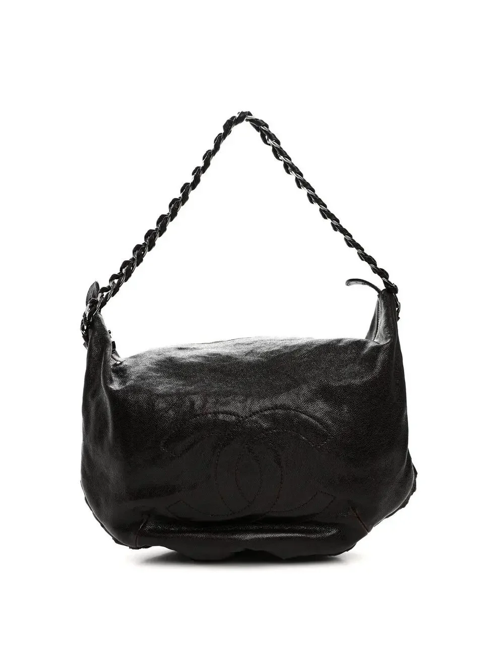 Chanel Glazed Caviar Modern Chain Hobo #341062C15B